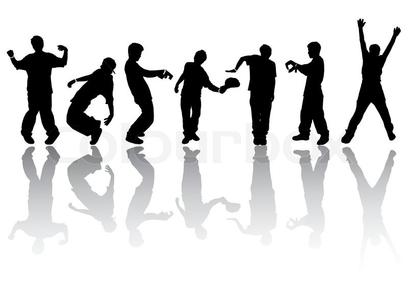 Dancing Siloutte